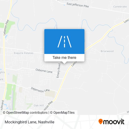 Mapa de Mockingbird Lane
