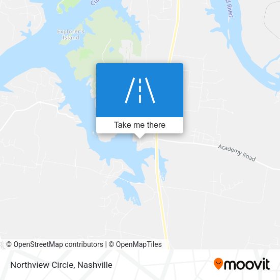 Northview Circle map