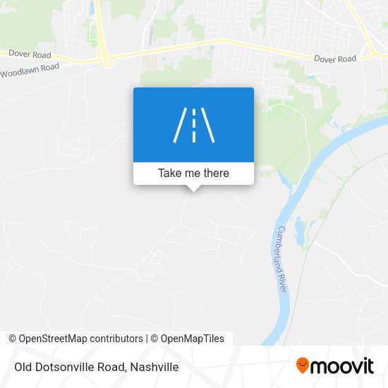Mapa de Old Dotsonville Road