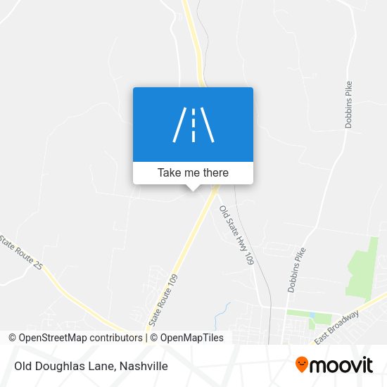 Mapa de Old Doughlas Lane