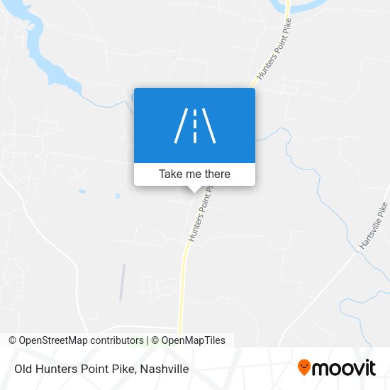 Old Hunters Point Pike map