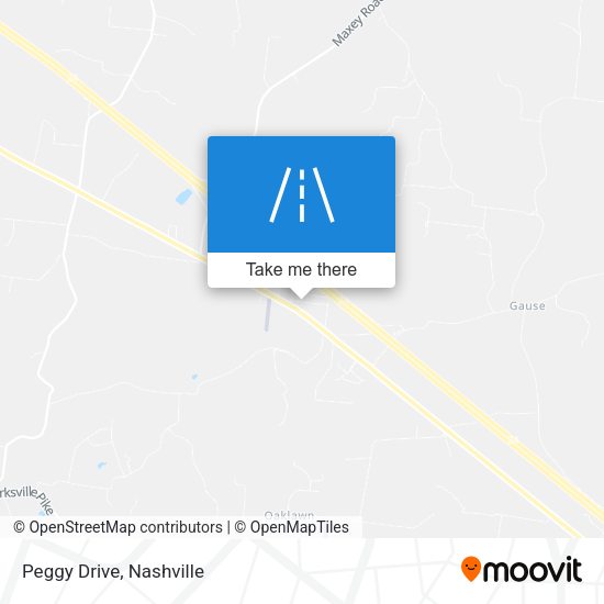 Peggy Drive map