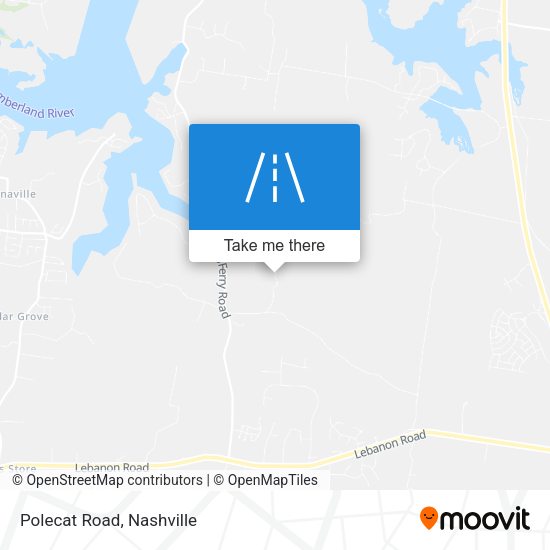 Mapa de Polecat Road