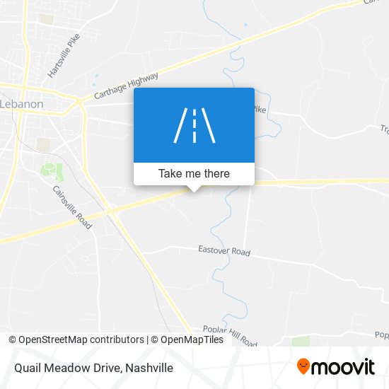 Quail Meadow Drive map