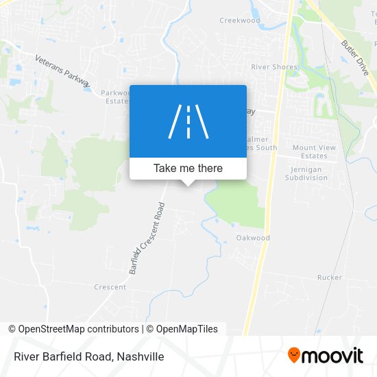 Mapa de River Barfield Road