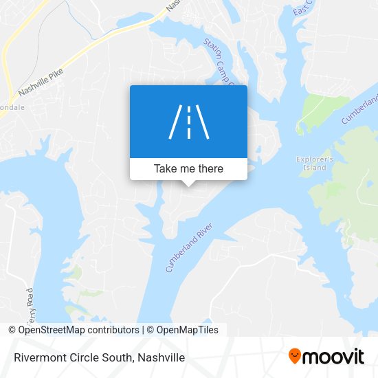 Rivermont Circle South map
