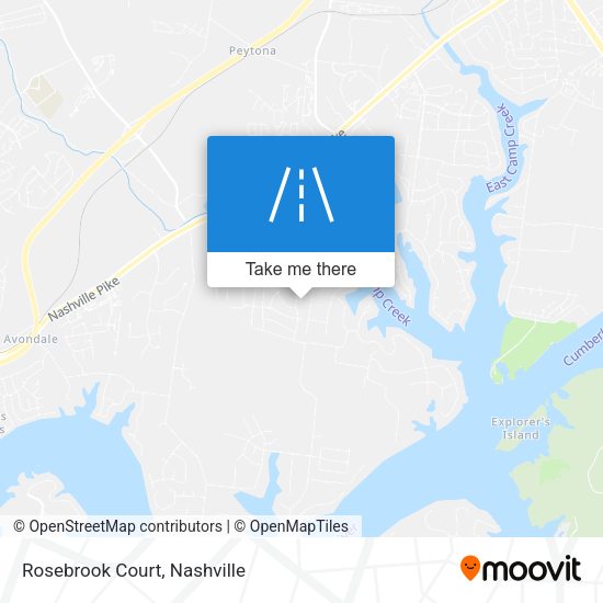 Rosebrook Court map