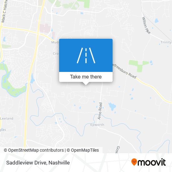 Saddleview Drive map