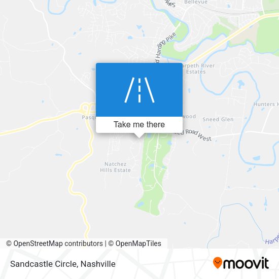 Sandcastle Circle map