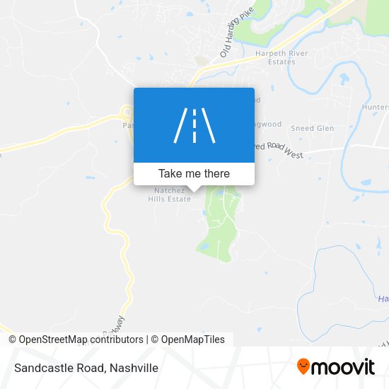 Mapa de Sandcastle Road