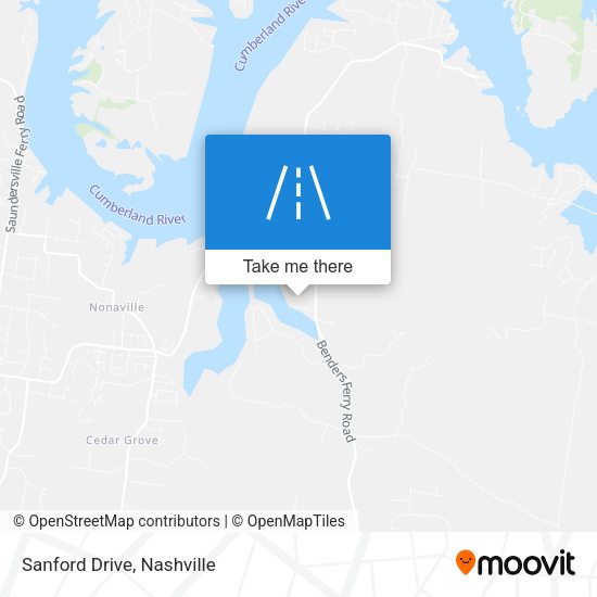 Mapa de Sanford Drive