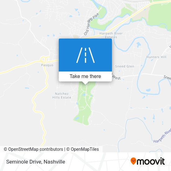 Mapa de Seminole Drive