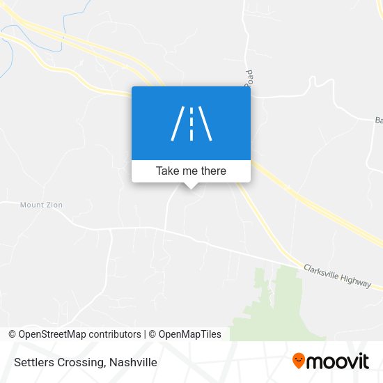 Settlers Crossing map