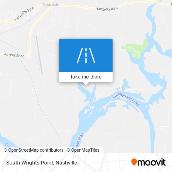 South Wrights Point map