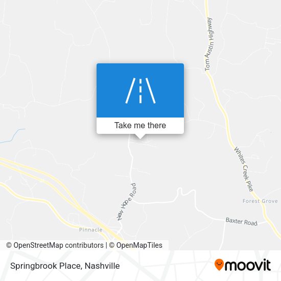 Springbrook Place map