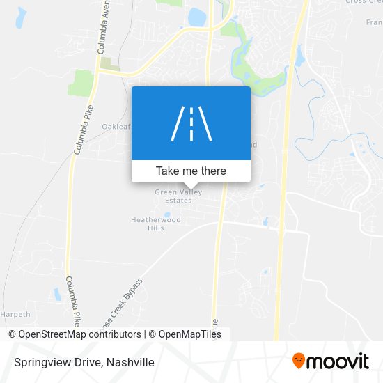 Mapa de Springview Drive