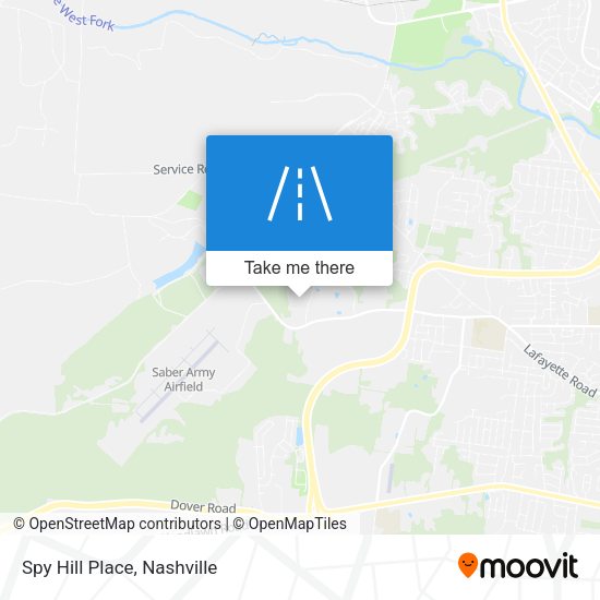 Mapa de Spy Hill Place
