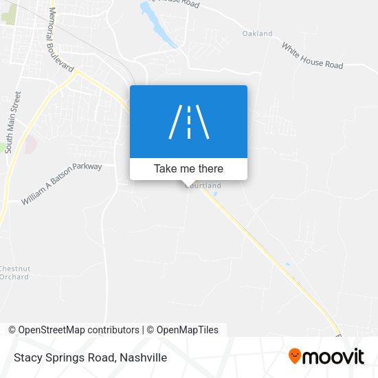 Stacy Springs Road map