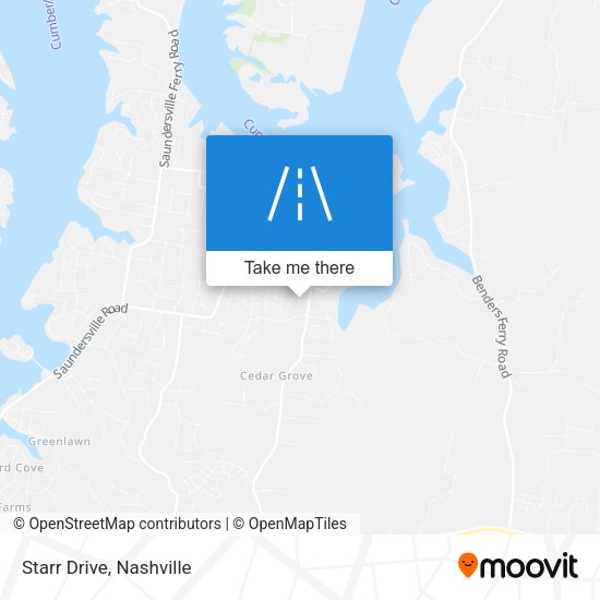 Mapa de Starr Drive