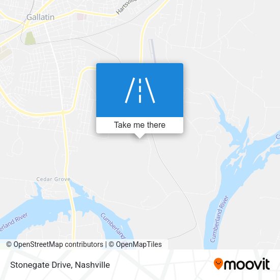 Mapa de Stonegate Drive