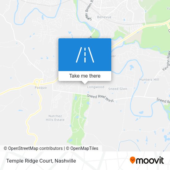 Mapa de Temple Ridge Court