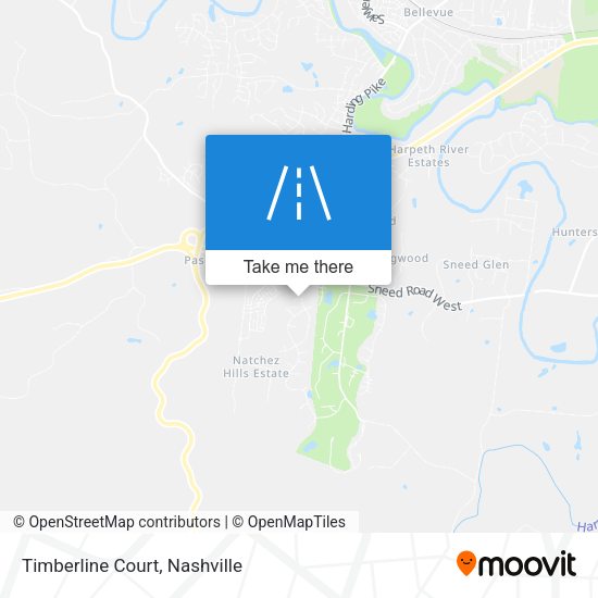 Mapa de Timberline Court