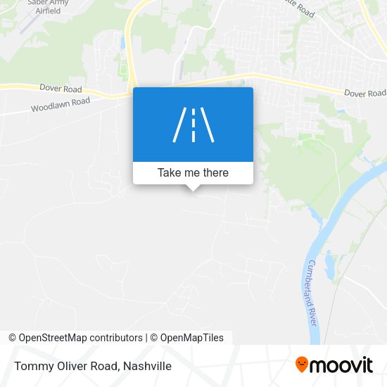 Mapa de Tommy Oliver Road