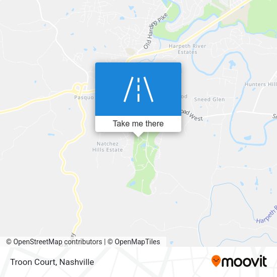 Troon Court map