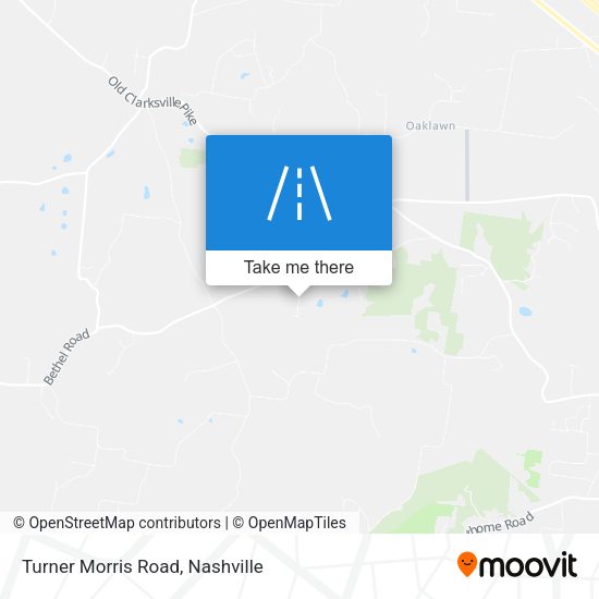 Turner Morris Road map