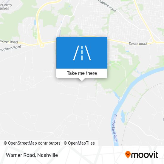 Mapa de Warner Road