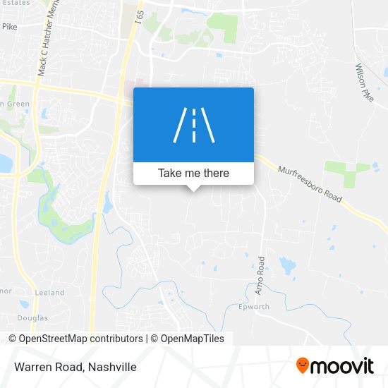 Mapa de Warren Road