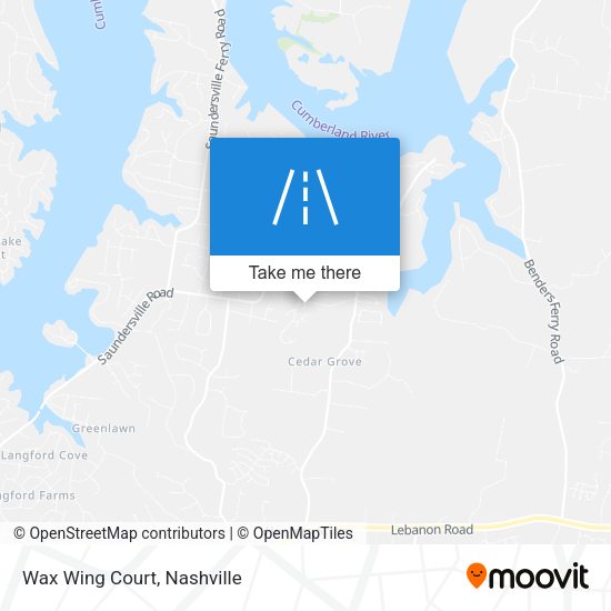 Mapa de Wax Wing Court
