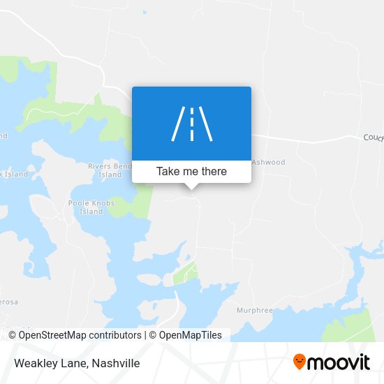 Mapa de Weakley Lane