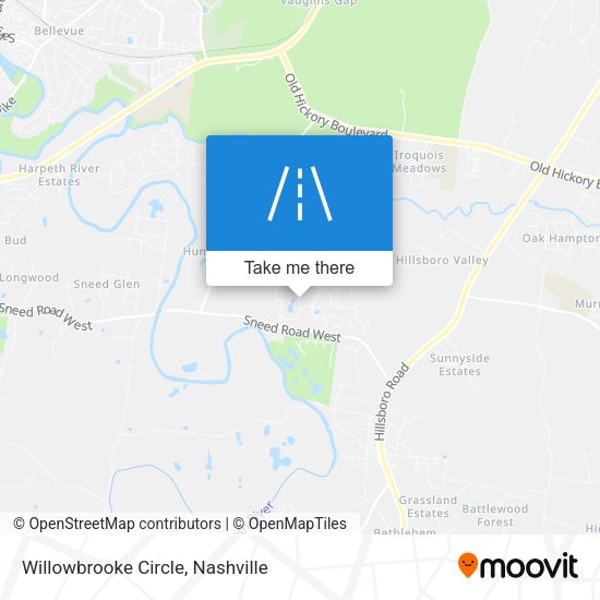 Willowbrooke Circle map