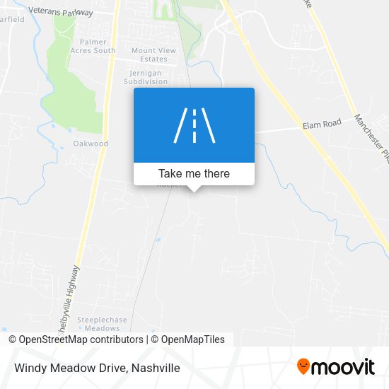 Windy Meadow Drive map