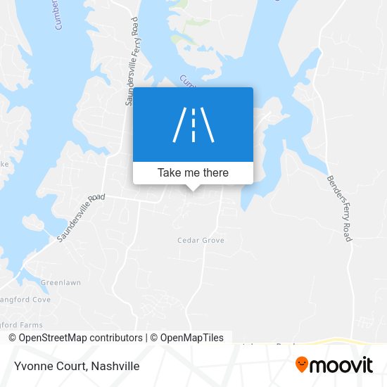 Mapa de Yvonne Court