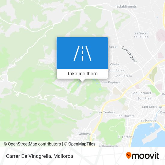 Carrer De Vinagrella map