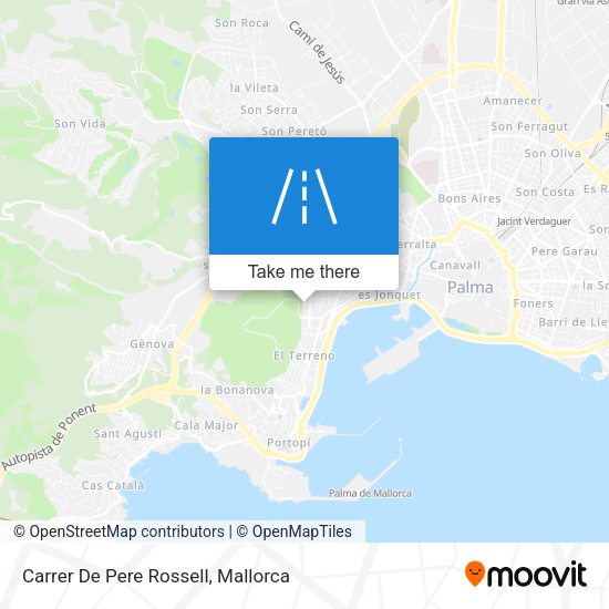 Carrer De Pere Rossell map