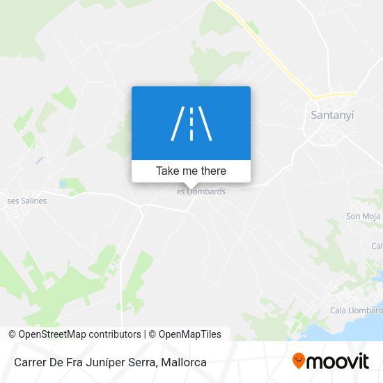Carrer De Fra Juníper Serra map