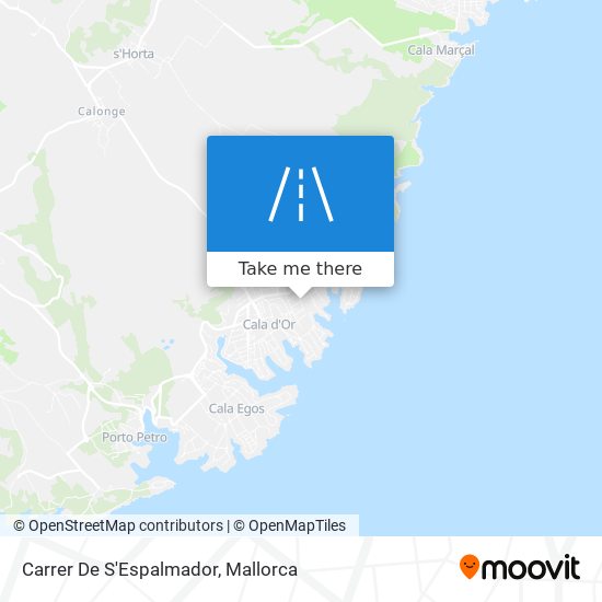 Carrer De S'Espalmador map