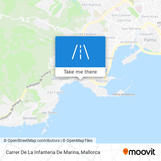 Carrer De La Infanteria De Marina map