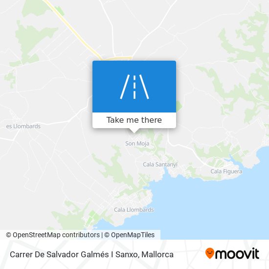 Carrer De Salvador Galmés I Sanxo map