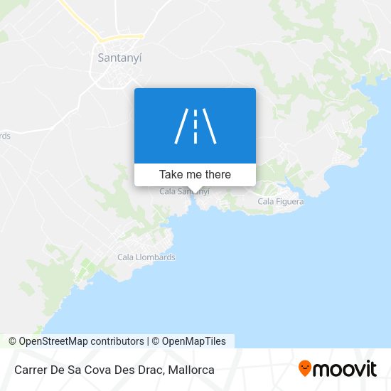 Carrer De Sa Cova Des Drac map