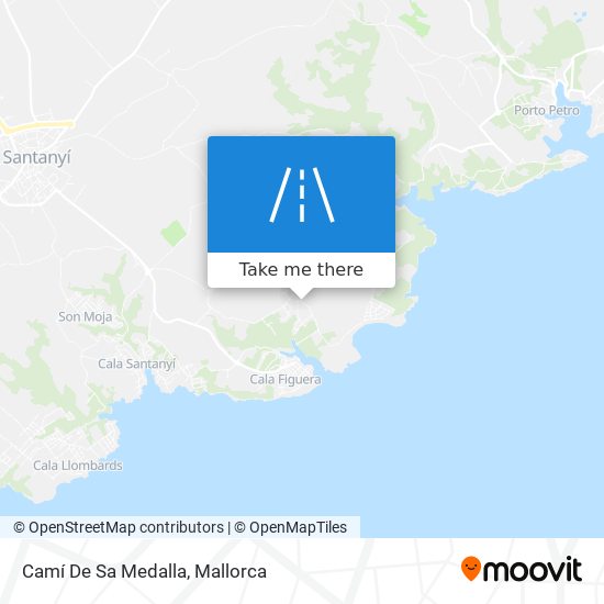 Camí De Sa Medalla map