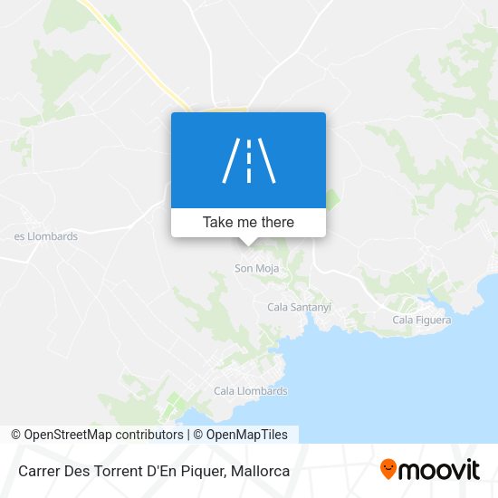 Carrer Des Torrent D'En Piquer map