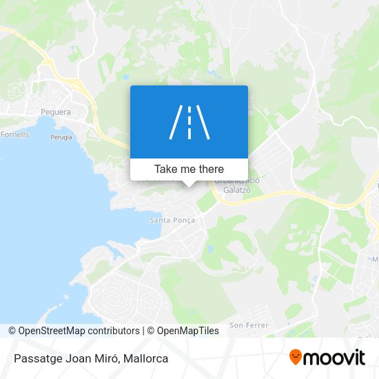 Passatge Joan Miró map