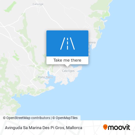 Avinguda Sa Marina Des Pi Gros map