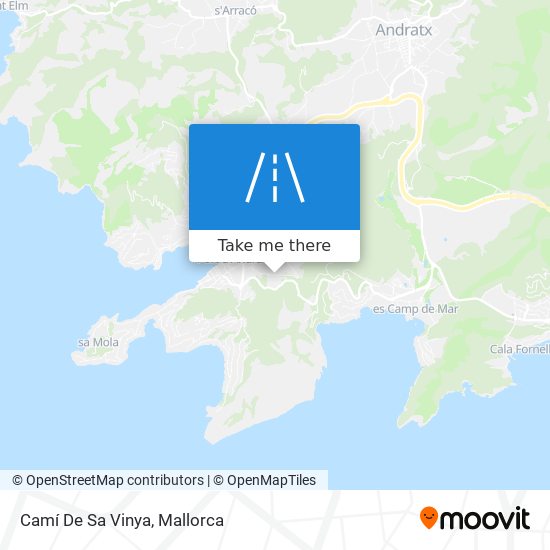 Camí De Sa Vinya map