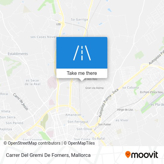 Carrer Del Gremi De Forners map