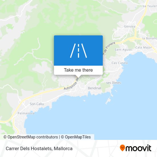 Carrer Dels Hostalets map